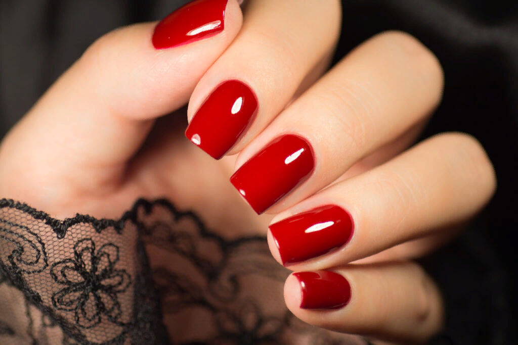Красный маникюр на разных формах ногтей | Для уверенных в себе девушек | Яндекс Дзен