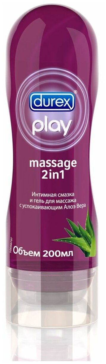 Гель -смазка Durex Play Massage