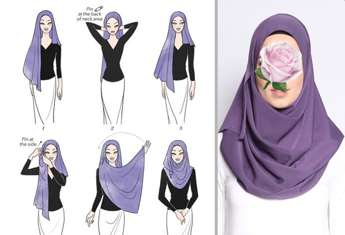 Шьем хиджаб своими руками — пошаговая инструкция