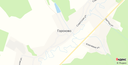 Карта поселка Горохово Иркутской области с улицами, домами и почтовыми отделениями со спутника онлайн